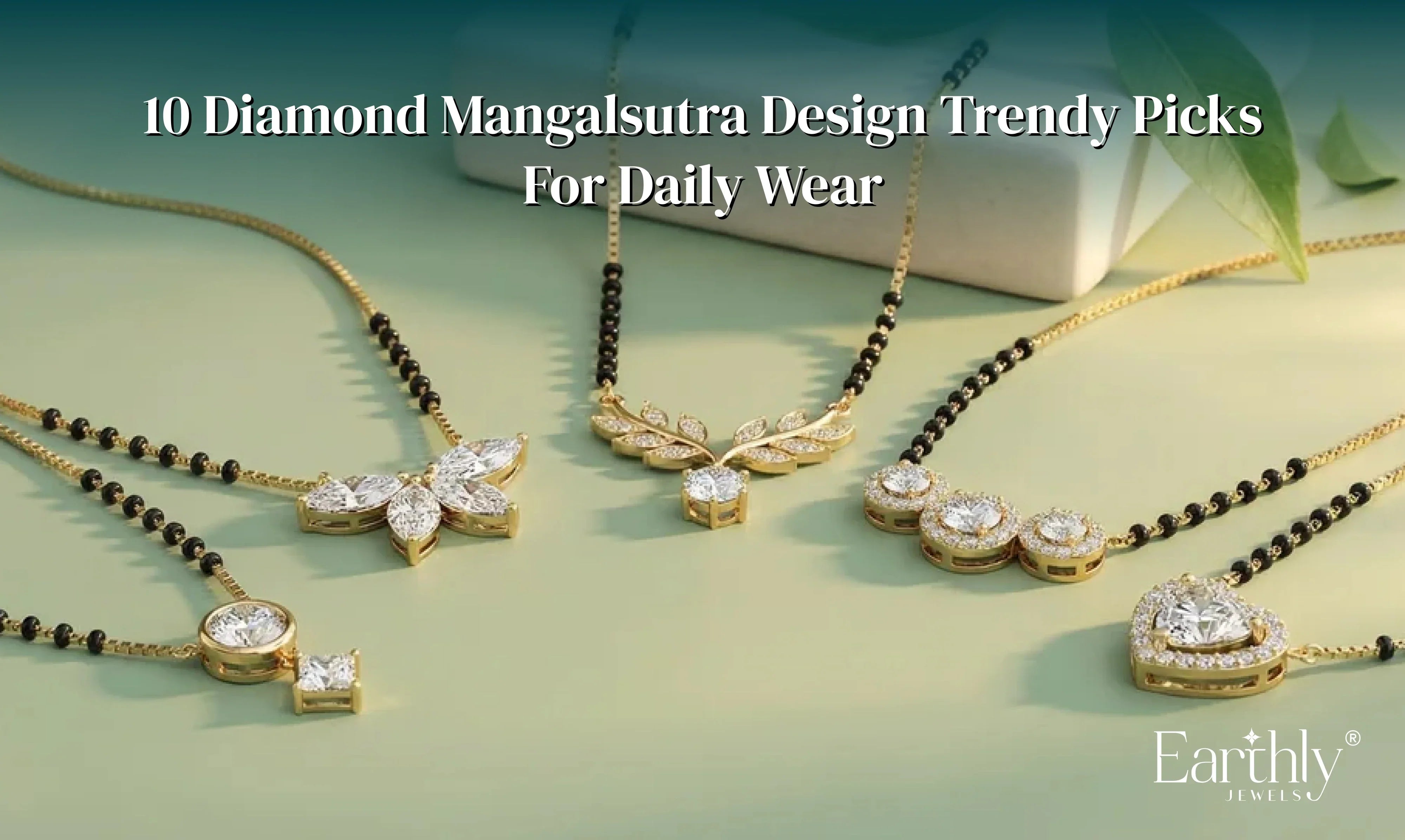 Diamond Mangalsutra Design