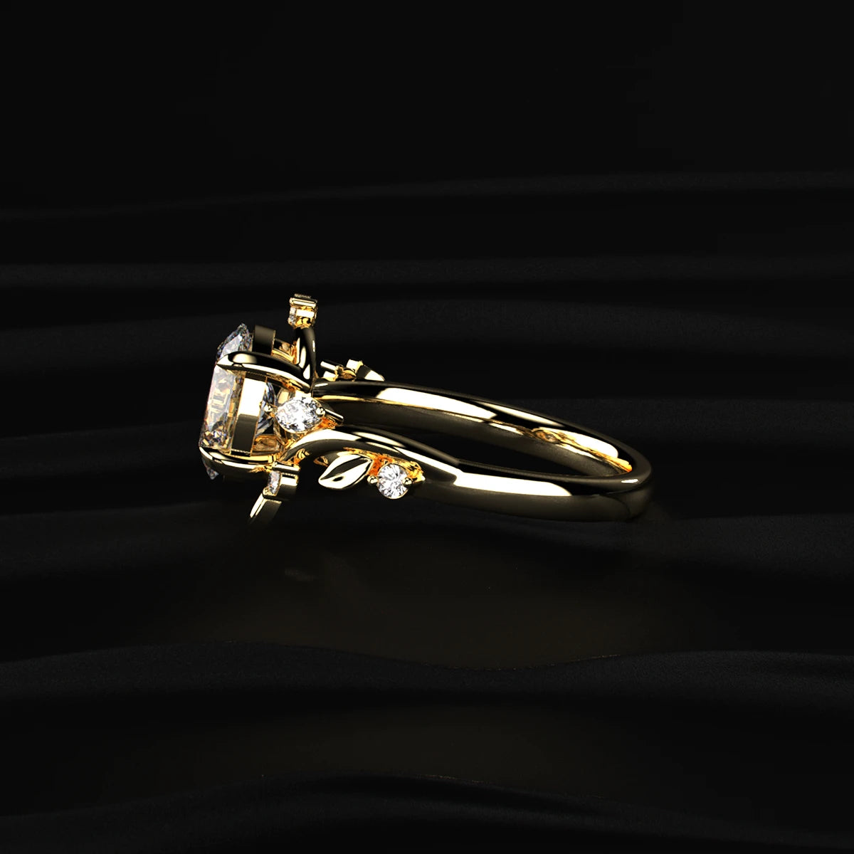 Oval Diamond Ring