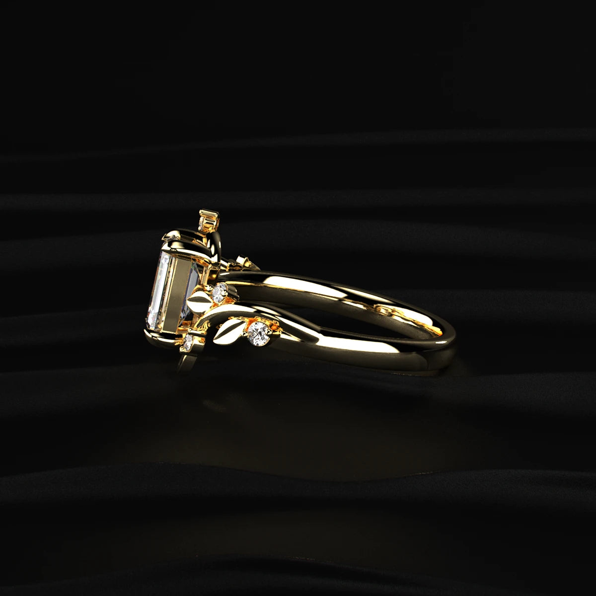 Radiant Diamond Ring