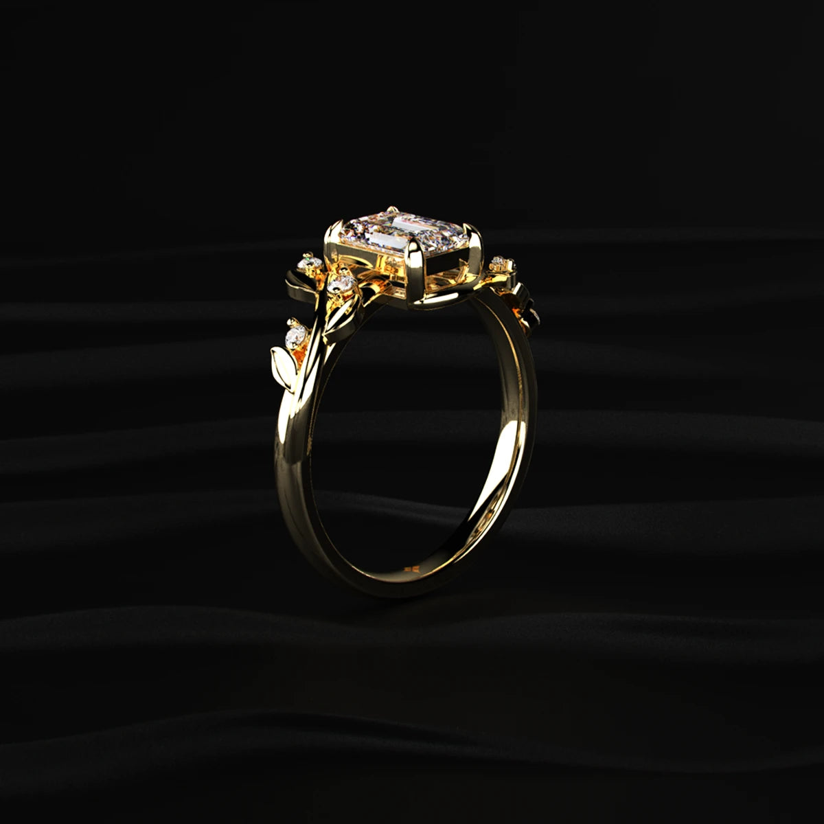 Radiant Cut Diamond Ring
