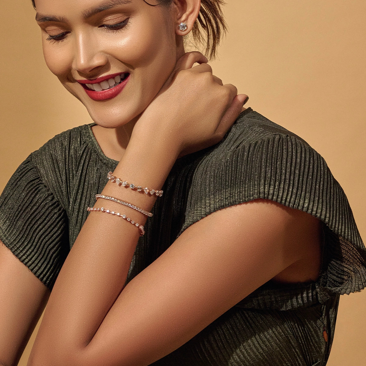 Classic 0.30 Pointer Tennis Bracelet | Earthly Jewels