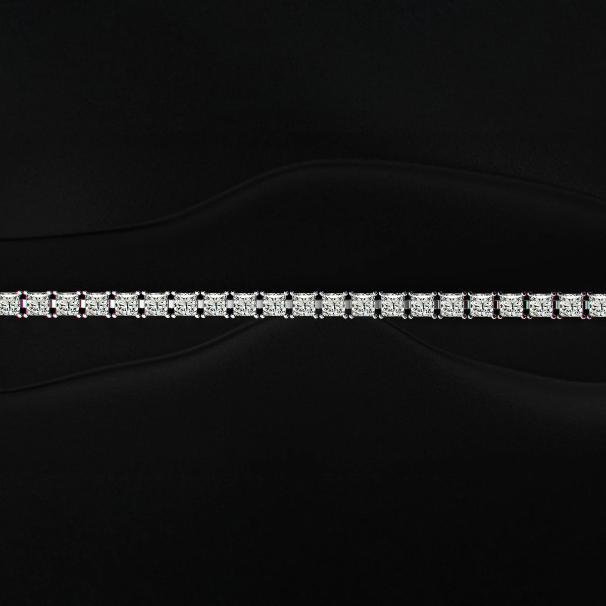 Princess Diamond Tennis Bracelet | Earthly Jewels