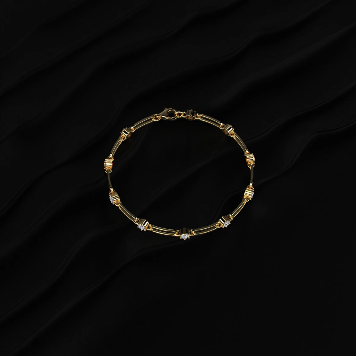 Diamond Link Bracelet
