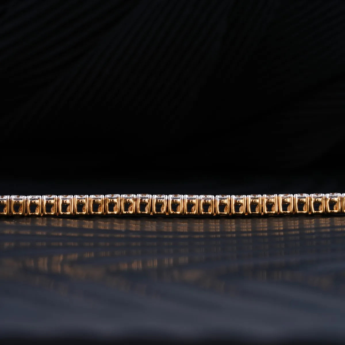 Classic 0.09 Pointer Tennis Bracelet | Earthly Jewels