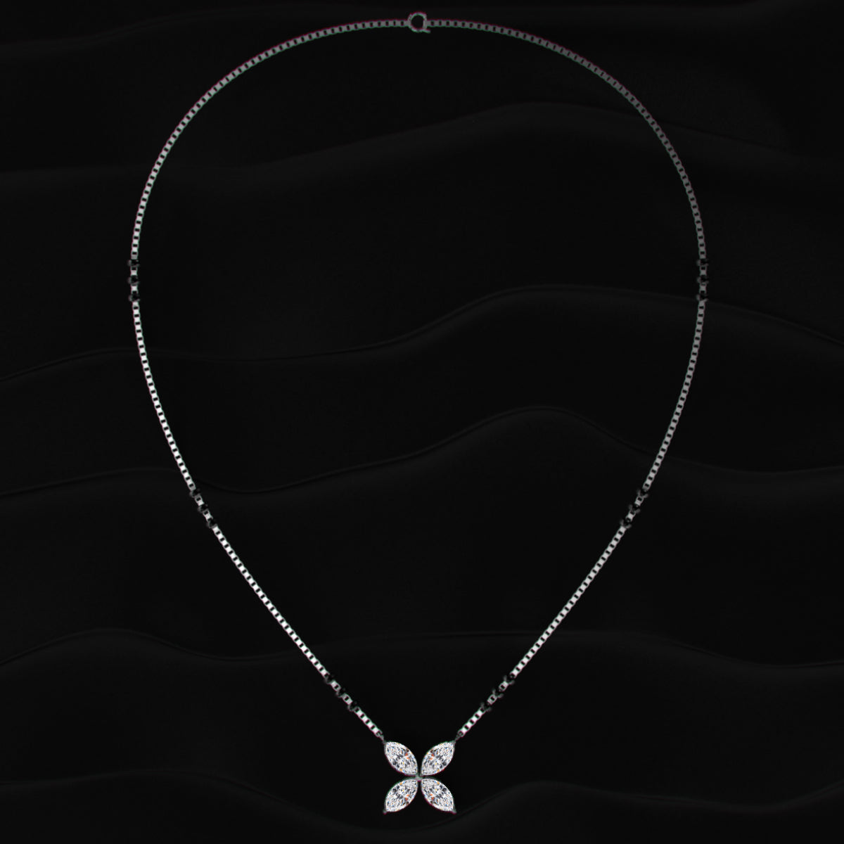 4 Marquise Diamond Mangalsutra