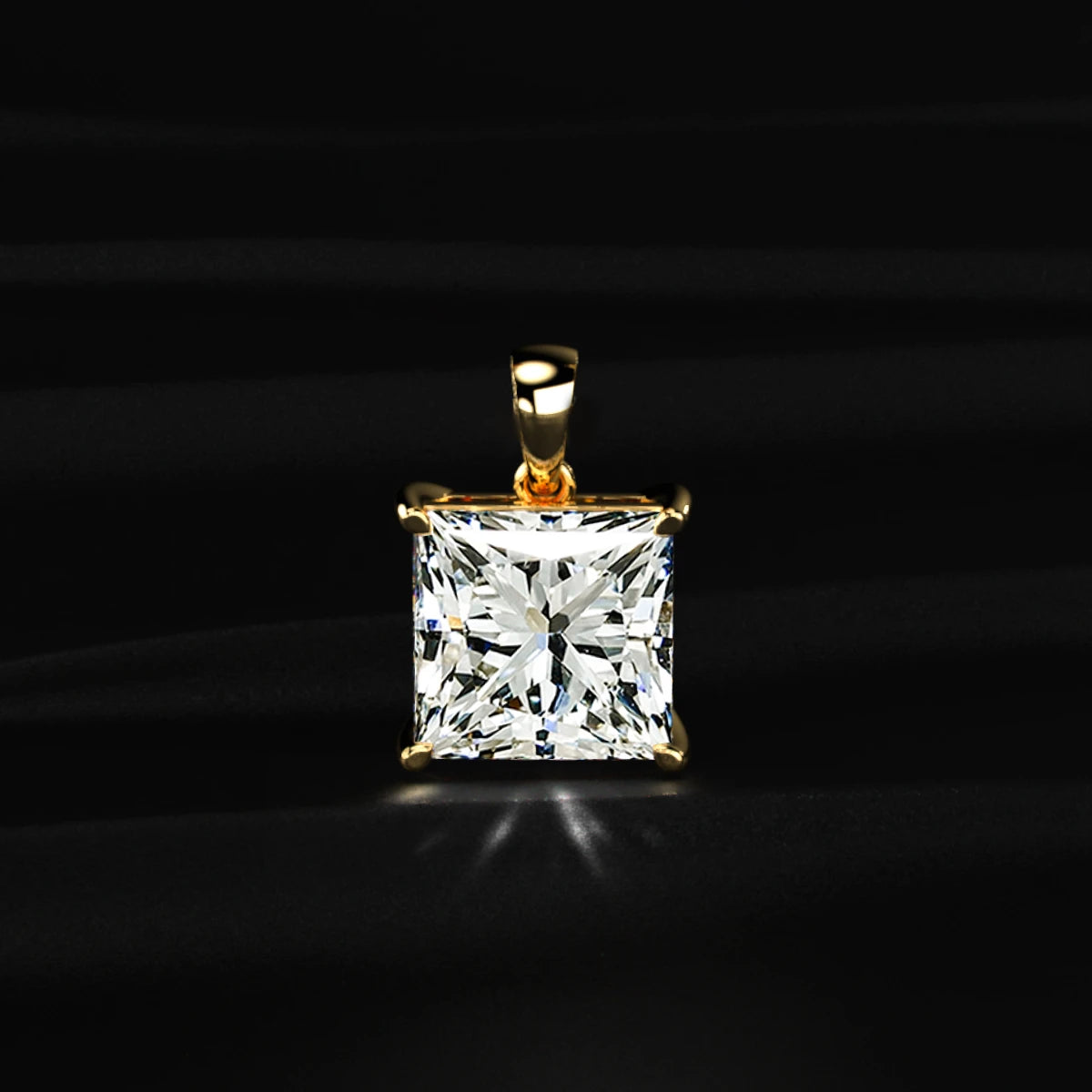 Princess Solitaire Pendant | Earthly Jewels