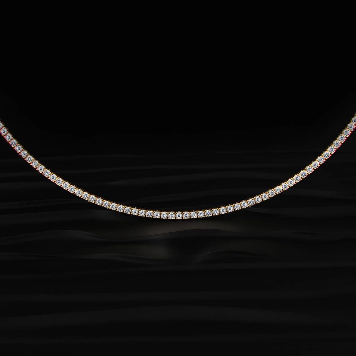 diamond tennis necklace