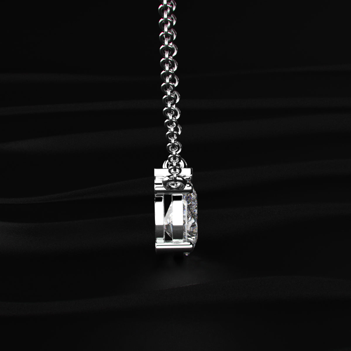 Pear-Shaped Solitaire Necklace | Earthly Jewels