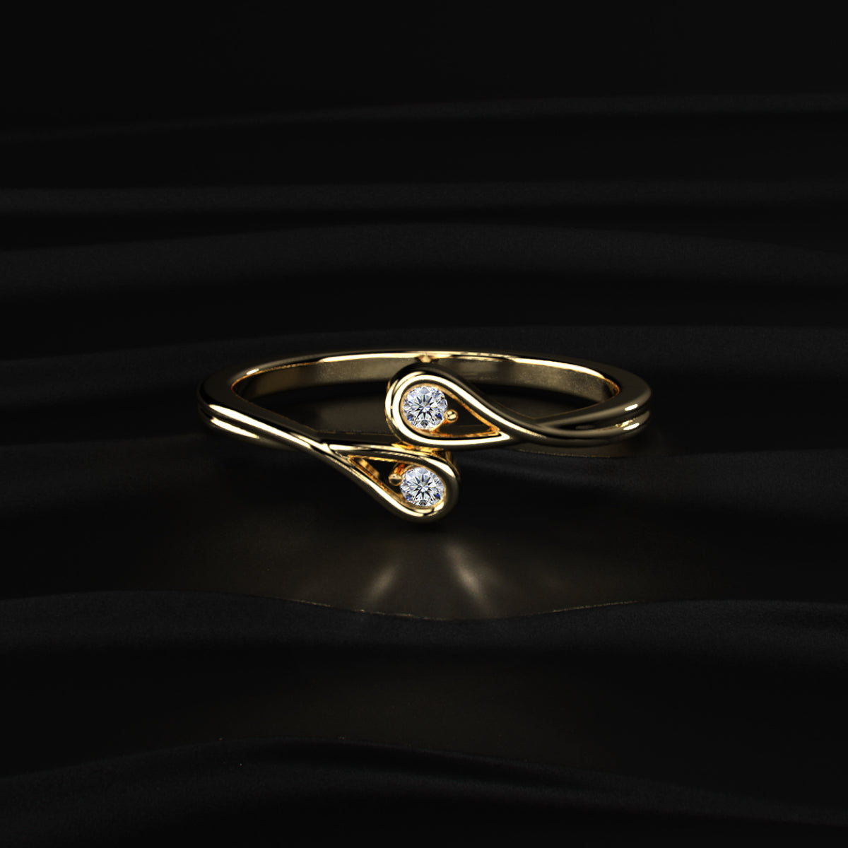 Round Diamond Infinity Band | Earthly Jewels
