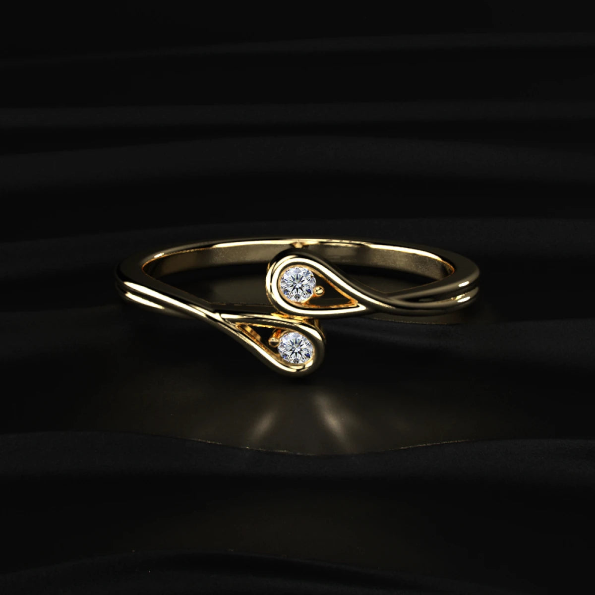 Round Diamond Infinity Band | Earthly Jewels
