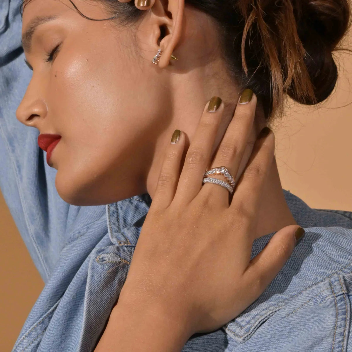 Multi Row Eternity Band | Earthly jewels