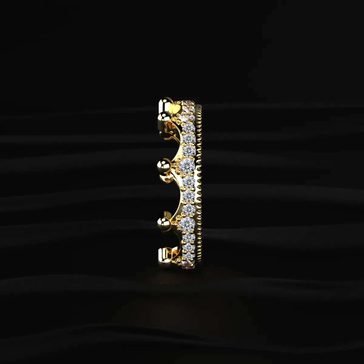 Crown Shaped Ring | Earthly Jewels