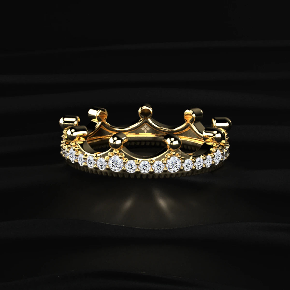 Crown Shaped Ring | Earthly Jewels