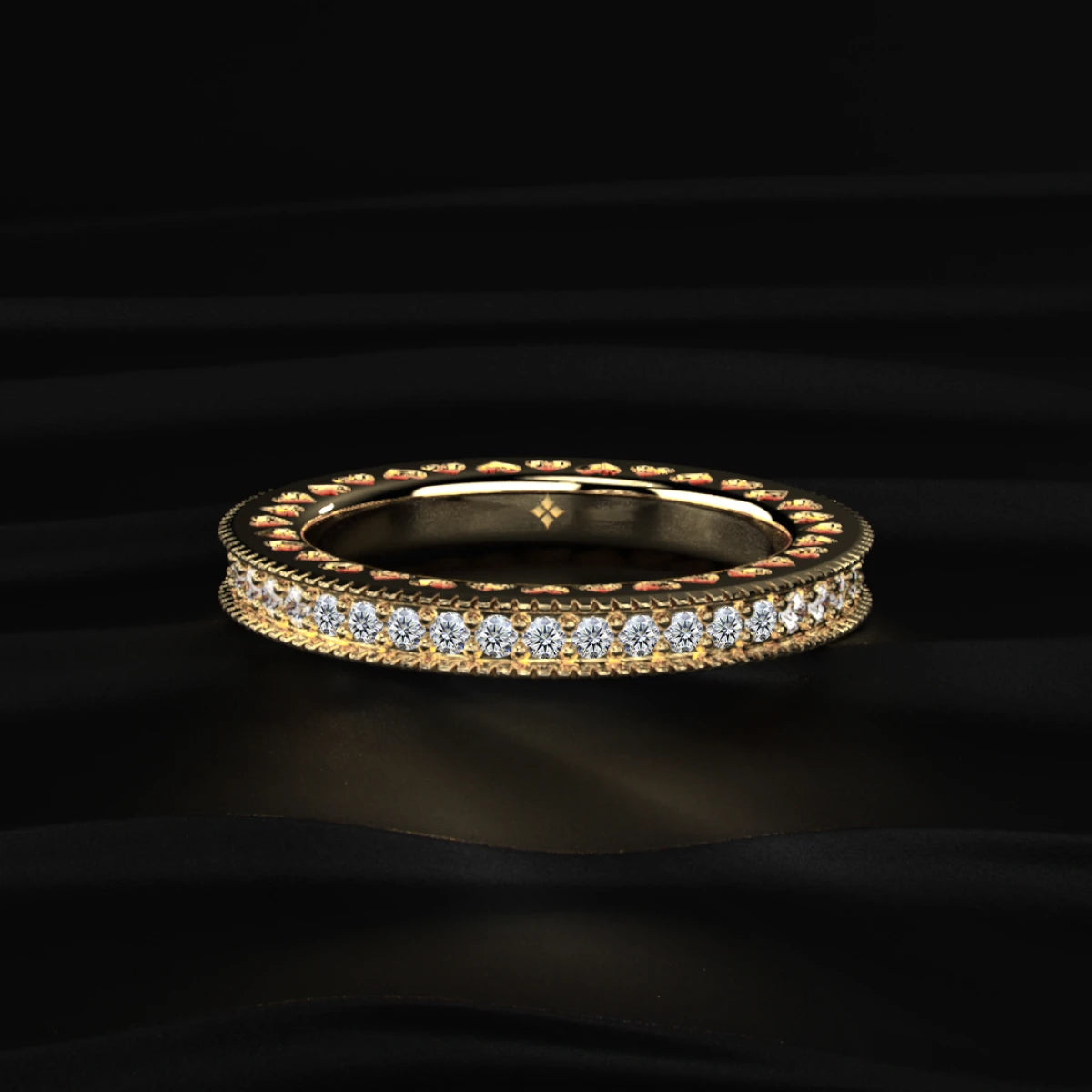 Heart Of Eternity Diamond Ring | Earthly Jewels