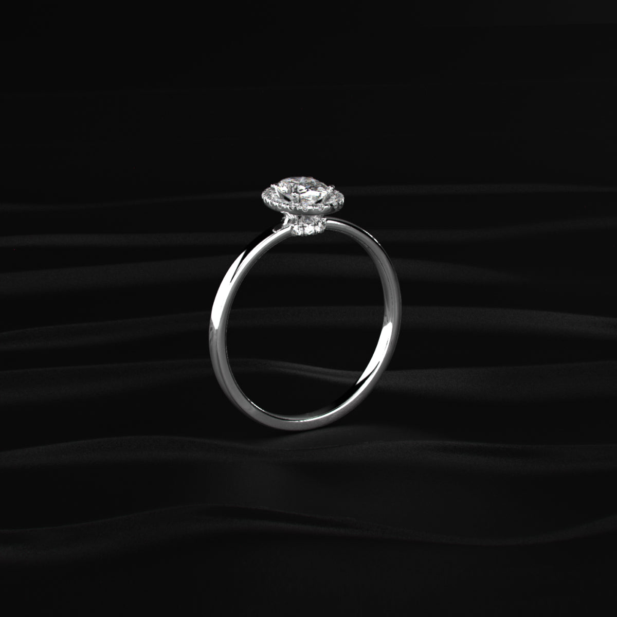 Oval Halo Engagement Rings | Earthly Jewels