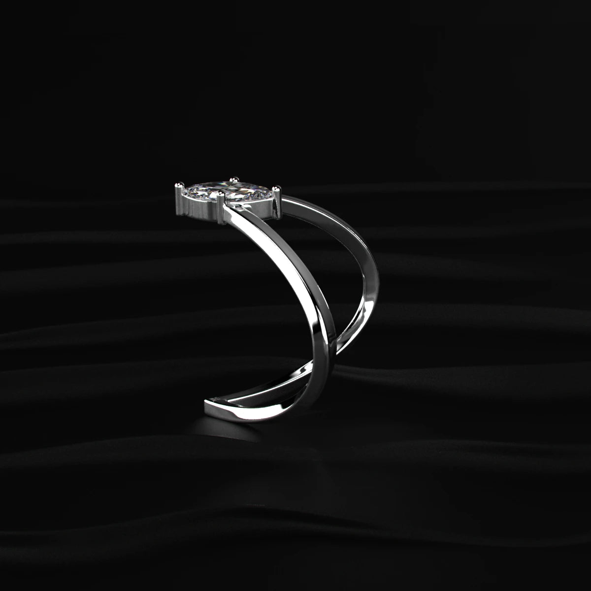 Marquise Cut Diamond Vanki Ring in Gold | Earthly Jewels