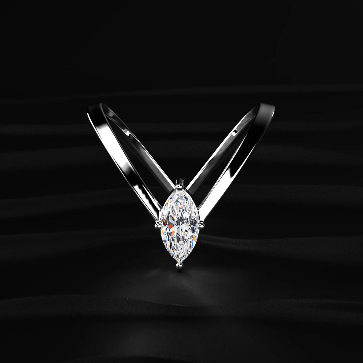 marquise cut diamond ring