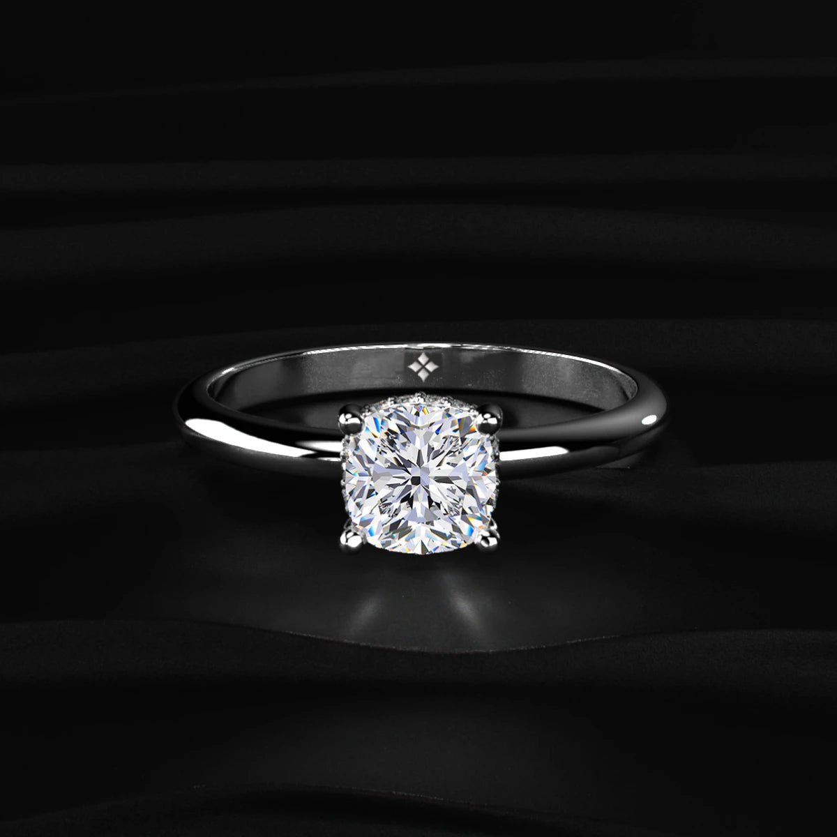 Cushion Cut Diamond Ring