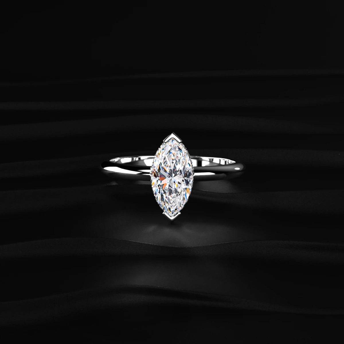 Marquise Cut Diamond Ring
