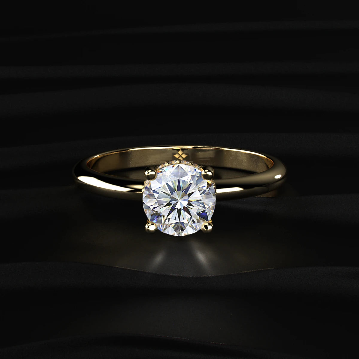 Round Cut Diamond Ring