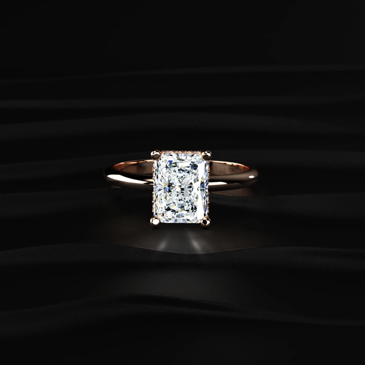 Radiant Cut Diamond Ring