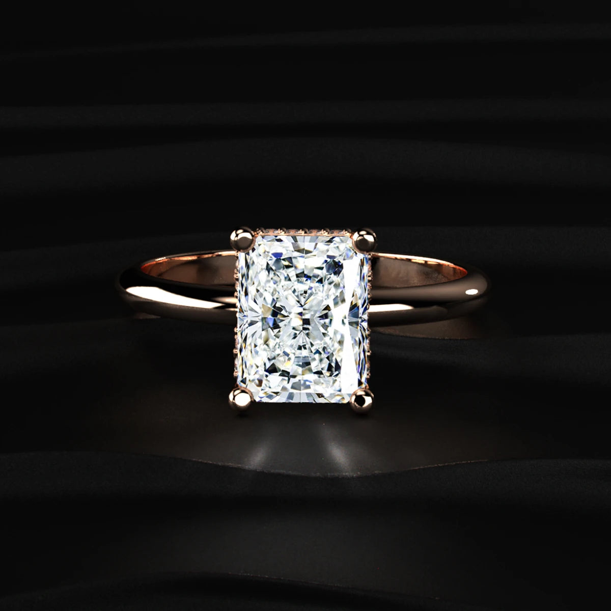 Radiant Cut Diamond Ring