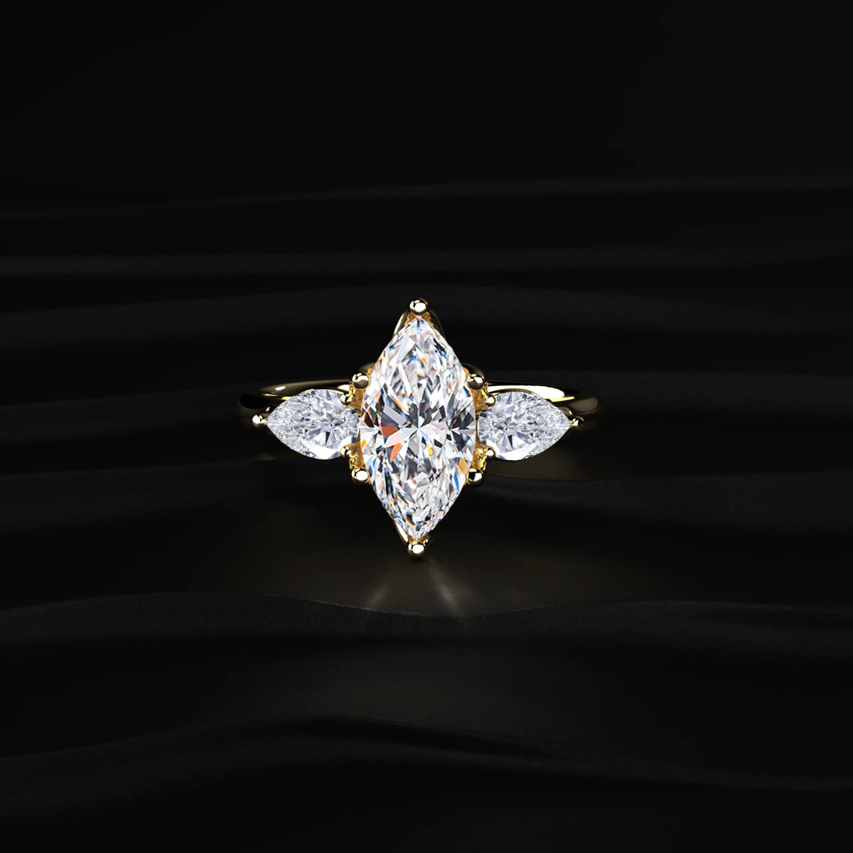 Marquise Cut Diamond Ring