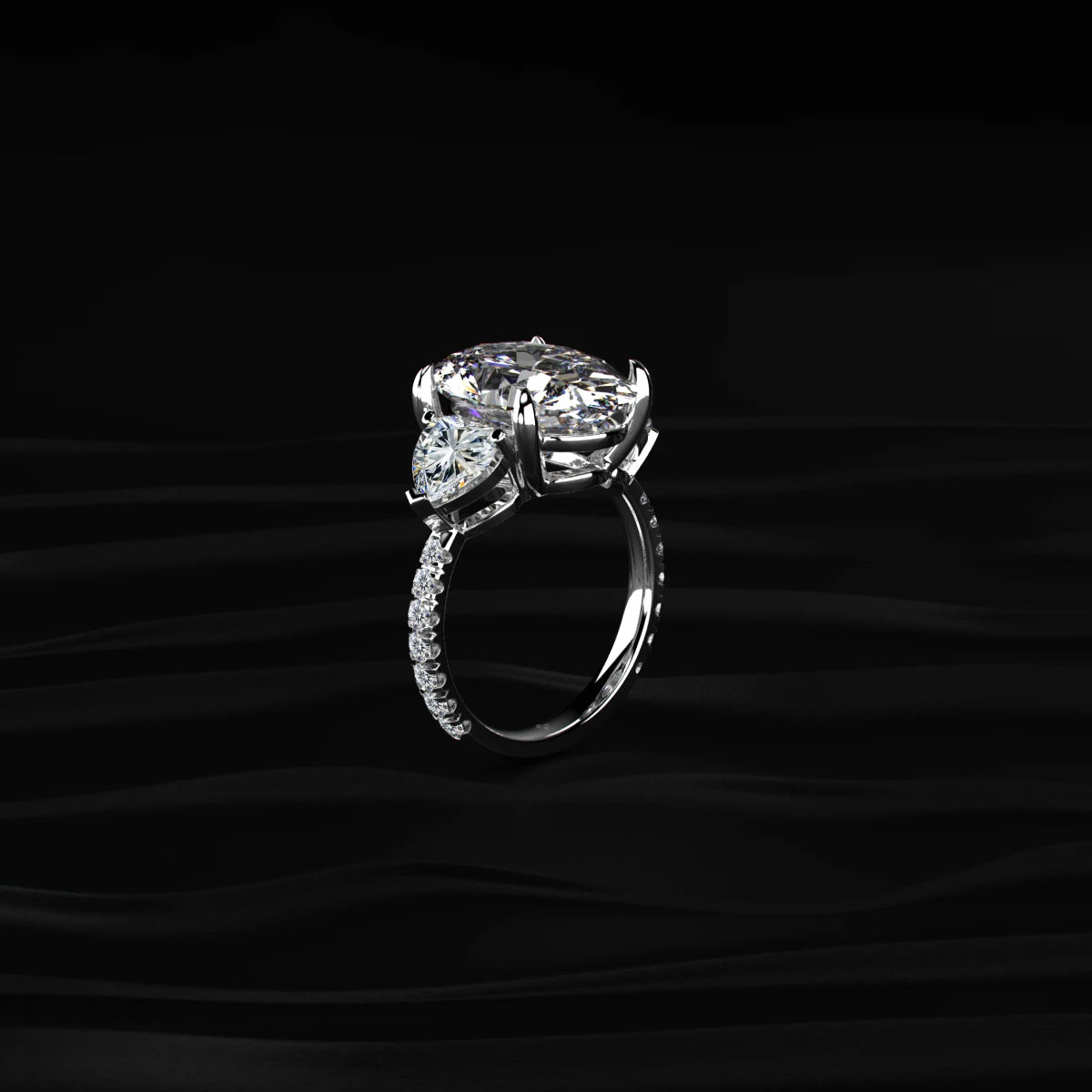 Oval Diamond Ring
