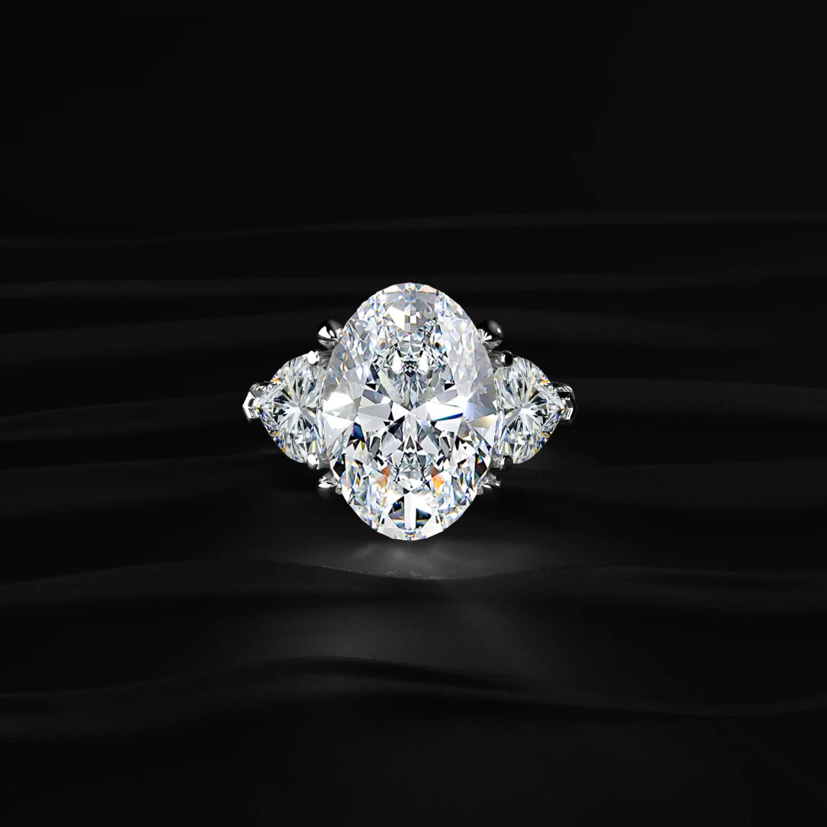 Oval Cut Diamond Ring