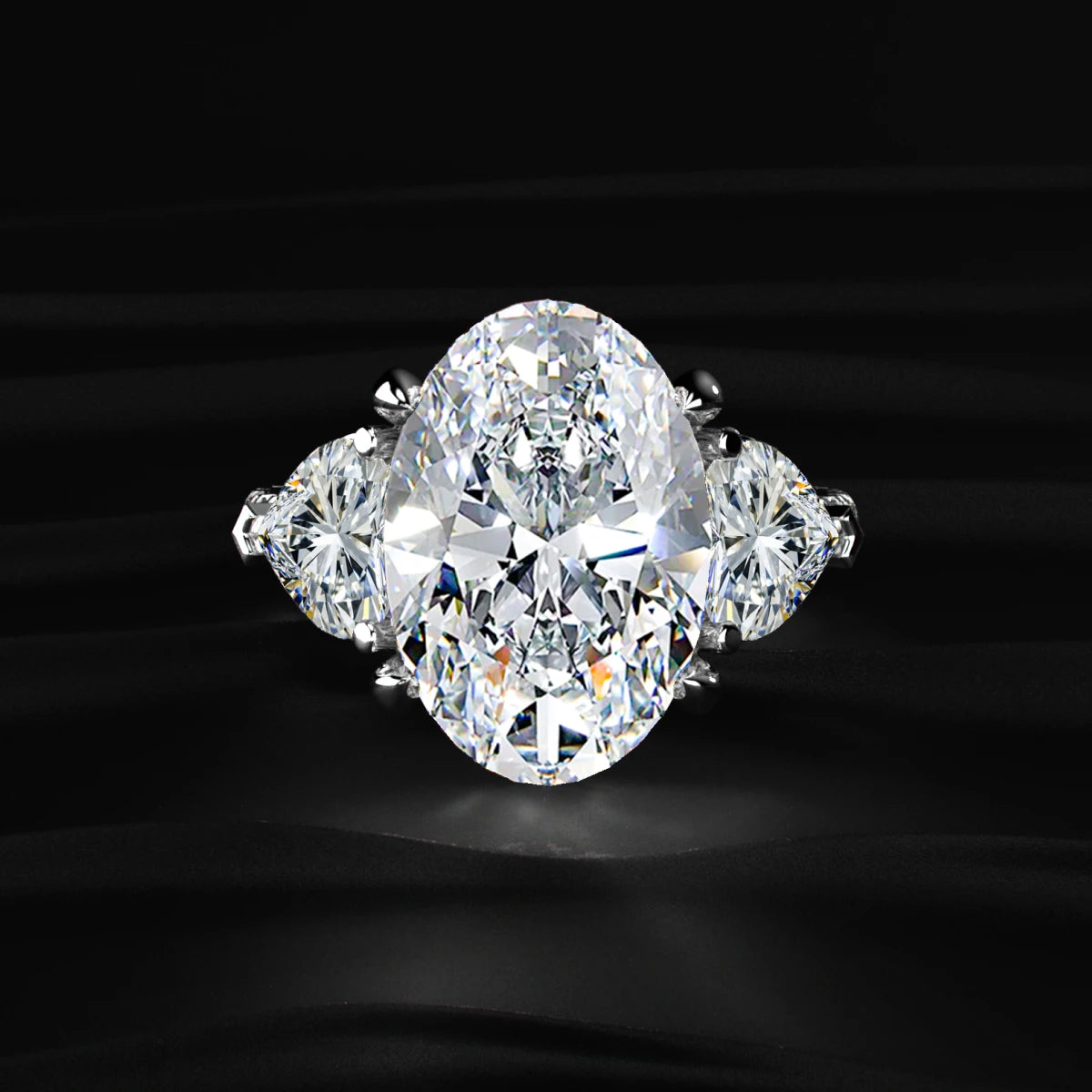 Oval Cut Diamond Ring