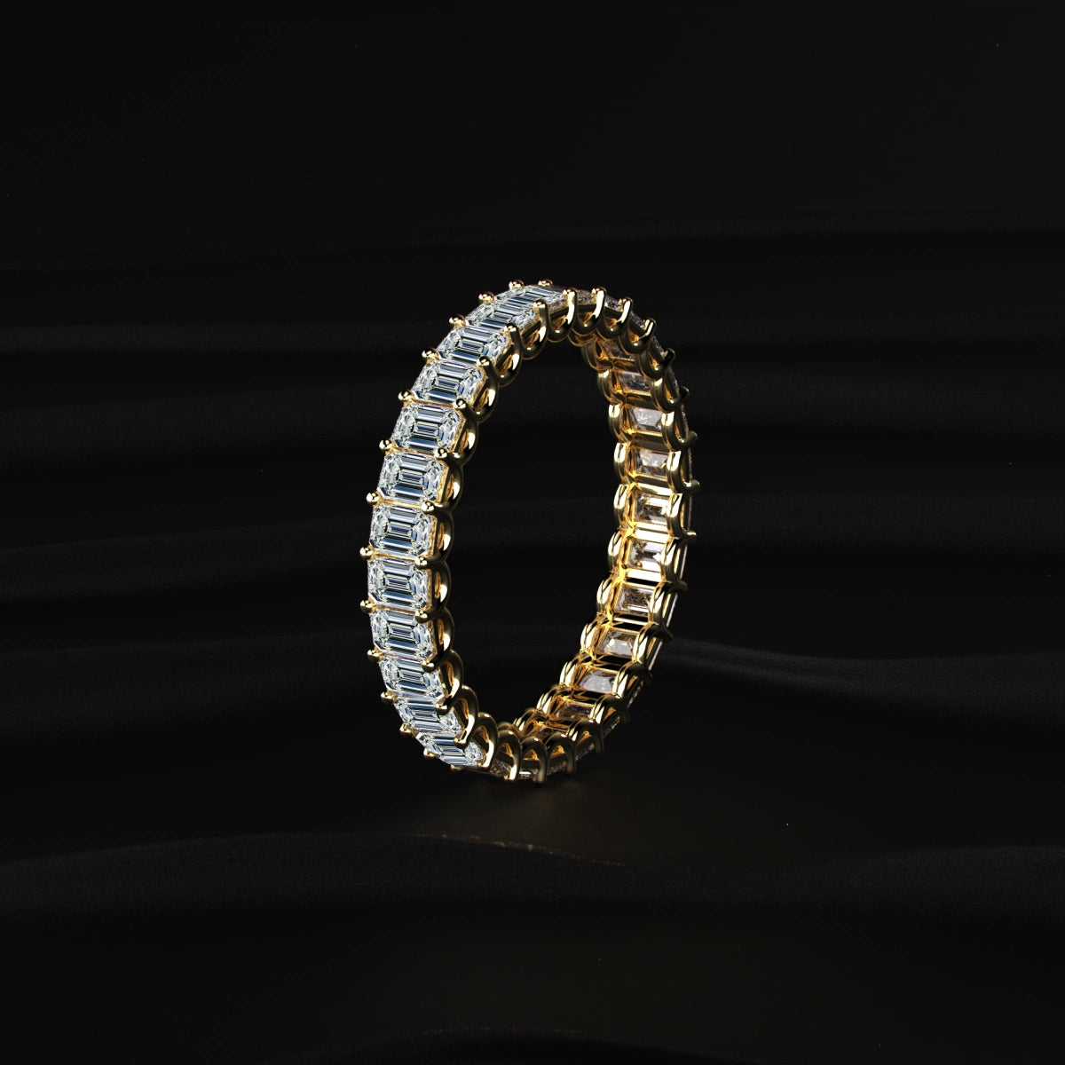 Emerald Cut Diamond Ring