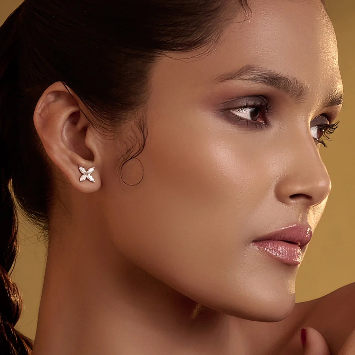 4 Marquise Diamond Earrings | Earthly Jewels