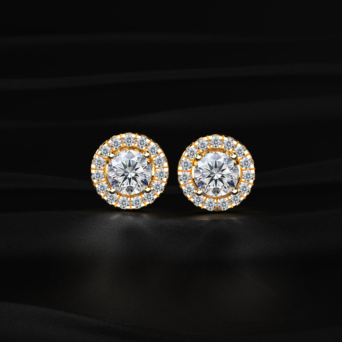 Round Hal o Earrings | Earthly Jewels