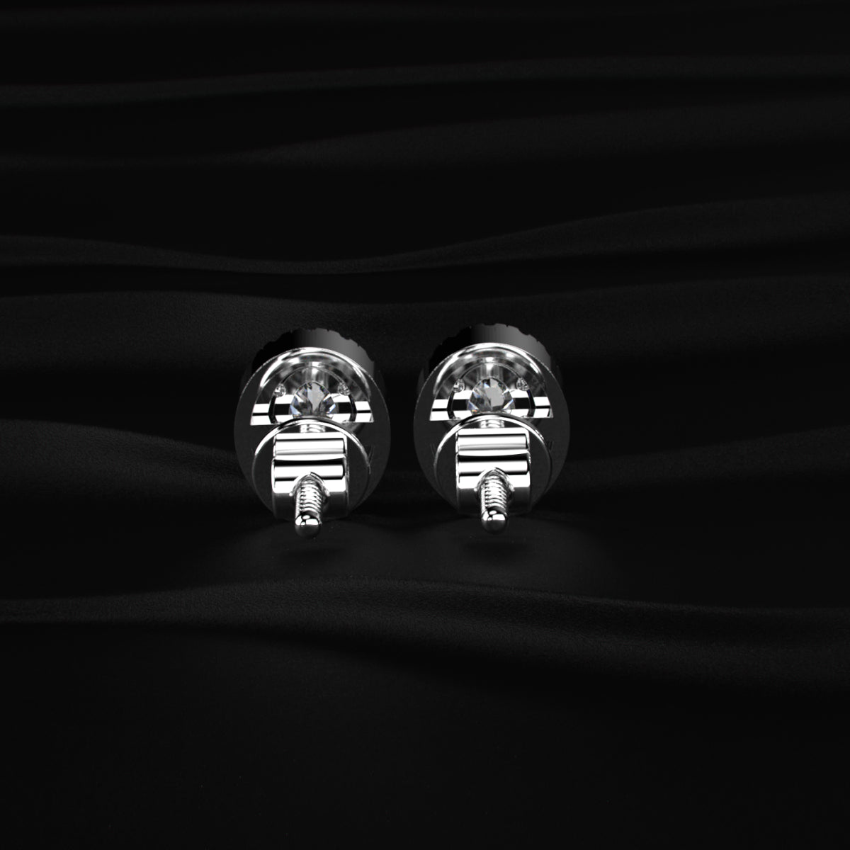 Oval Diamond Halo Earrings | Earthly Jewels