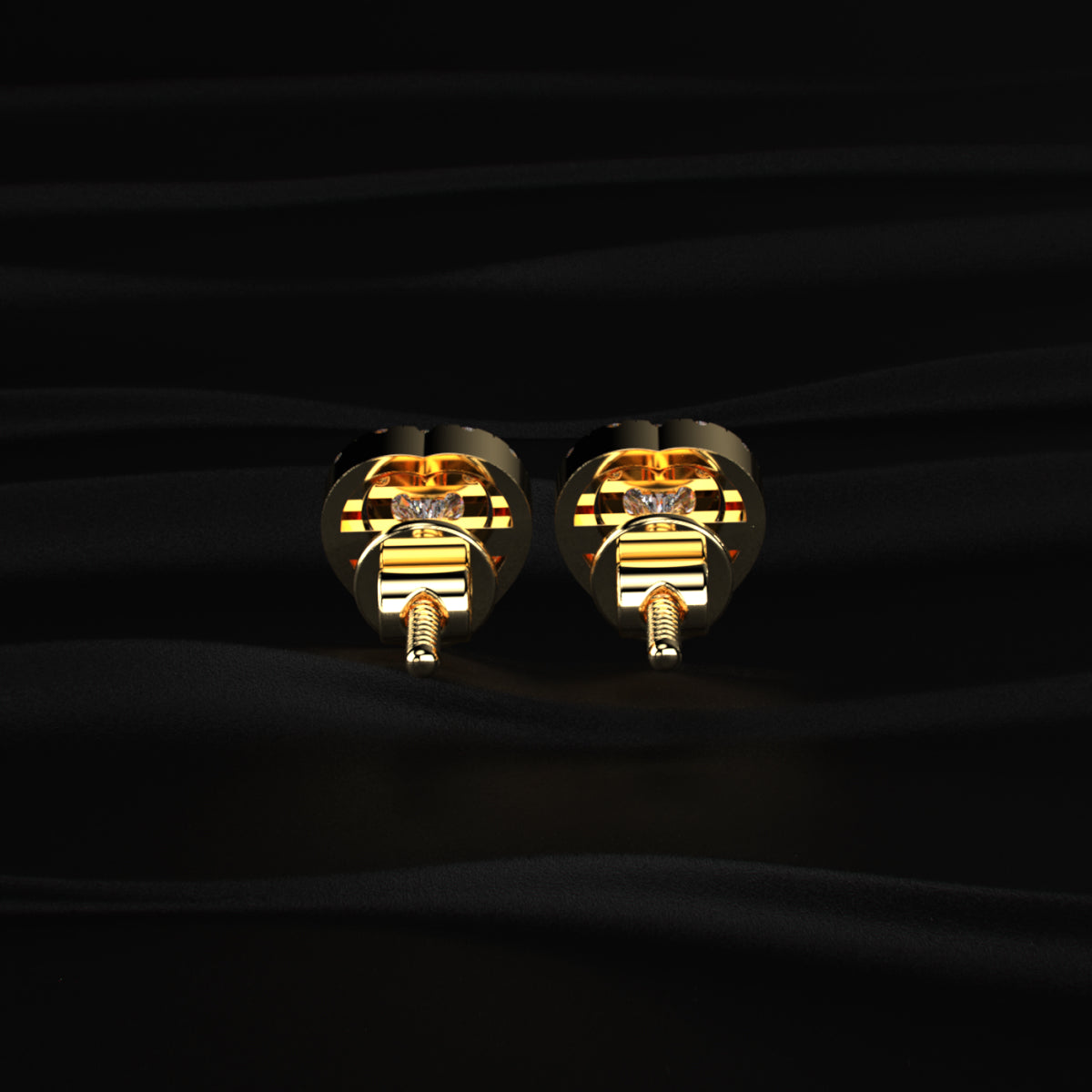 Heart Halo Earrings | Earthly Jewels