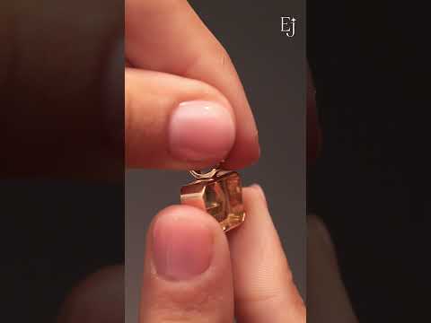 Yellow Radiant Cut Solitaire Bezel Pendant | Earthly jewels