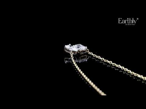 Toi Et Moi Emerald And Pear Necklace | Earthly Jewels