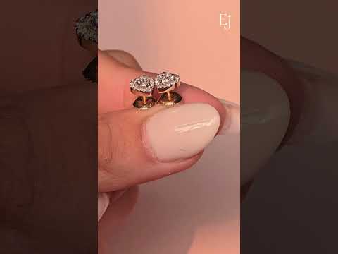 Heart Halo Earrings
