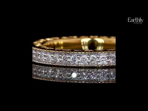 Load video: Heart Of Eternity Diamond Ring | Earthly Jewels