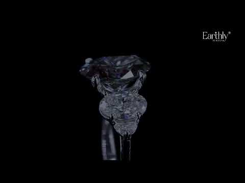 Load video: Oval Diamond Empress Five Stone Ring | Earthly jewels