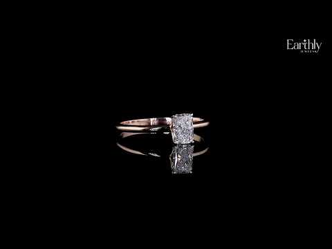 Load video: Radiant Cut Engagement Ring | Earthly Jewels