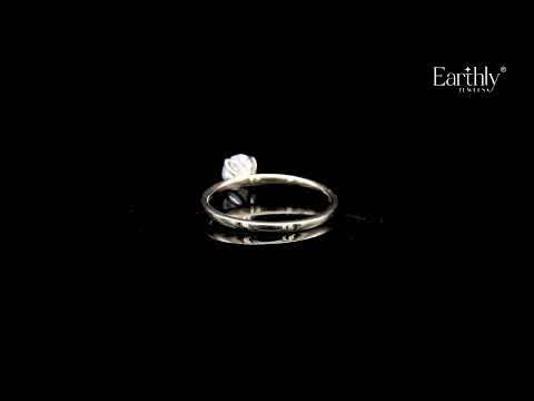 Load video: Round Diamond Tulip Setting Ring | Earthly Jewels