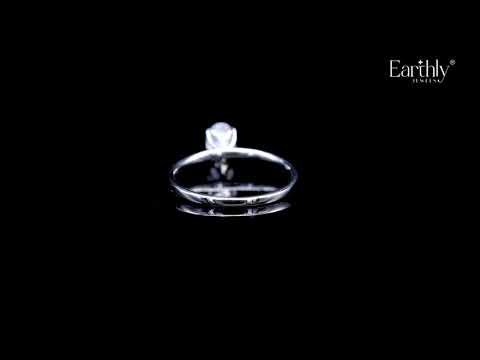 Load video: Oval Tulip Prong Ring | Earthly Jewels