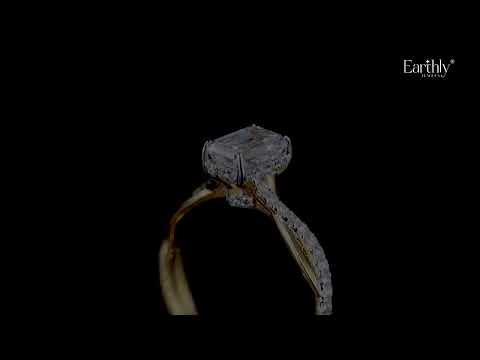 تحميل الفيديو: Emerald With Twisted Pave Band & Hidden Halo | Earthly Jewels