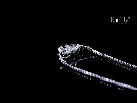 Toi Et Moi Heart and Round Necklace | Earthly Jewels