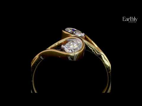 Load video: Round Diamond Infinity Band | Earthly Jewels