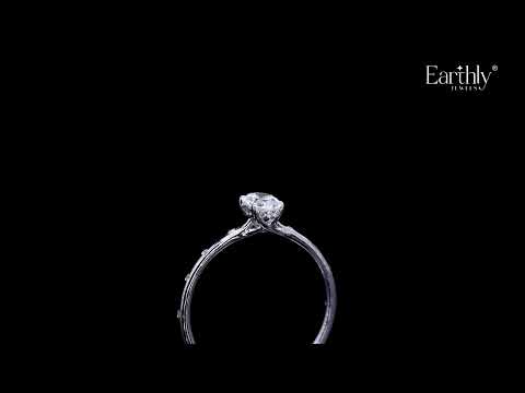 Load video: Oval Cut Diamond Ring | Earthly Jewels