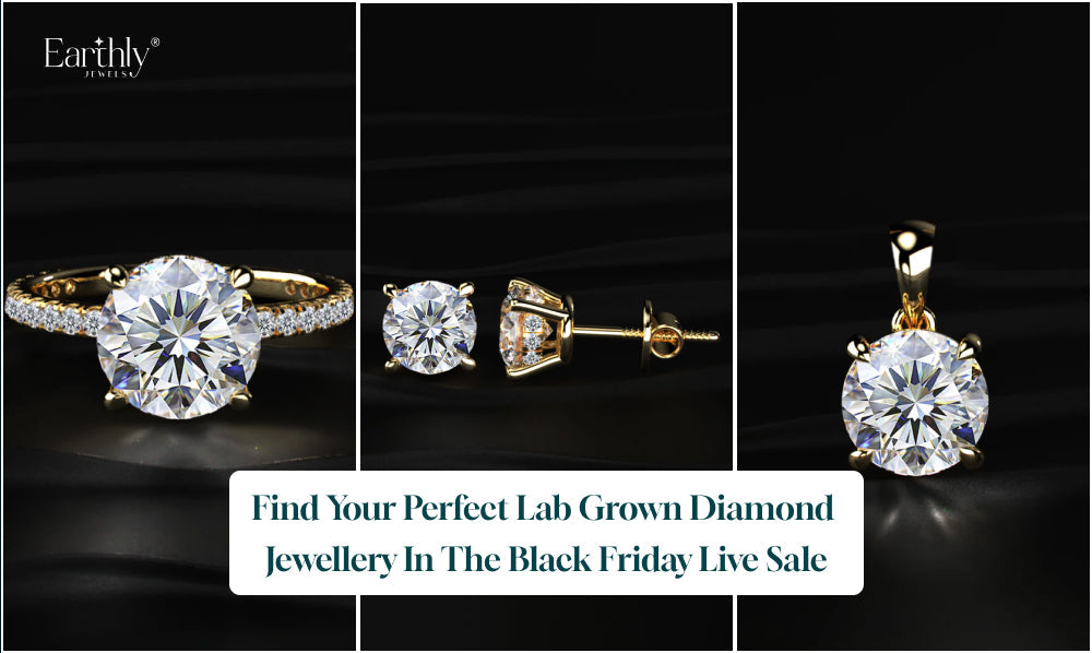 Lab Grown Diamond Jewellery in the Black Friday Live Sale