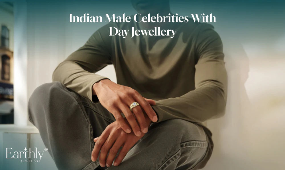 Indian Male Celebrities with Day Jewellery