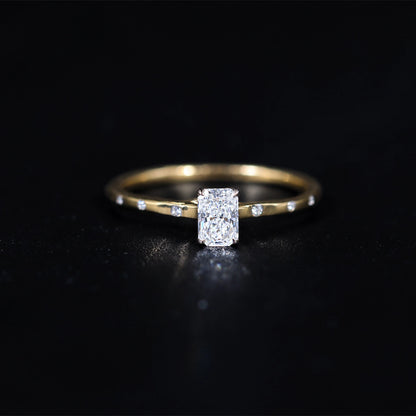 Radiant Cut Diamond Ring | Earthly Jewels
